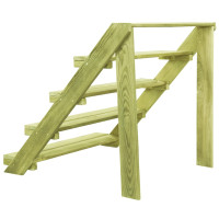 Produktbild för Växtställ 80x80x80 cm impregnerad furu