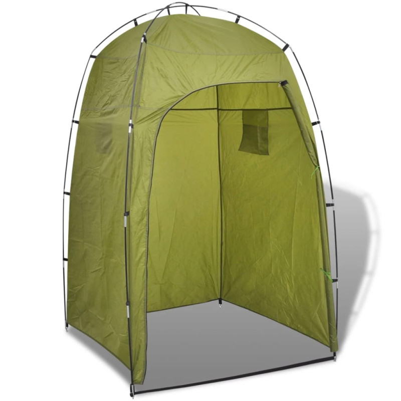 Produktbild för Dusch/WC/omklädnings-tält grön