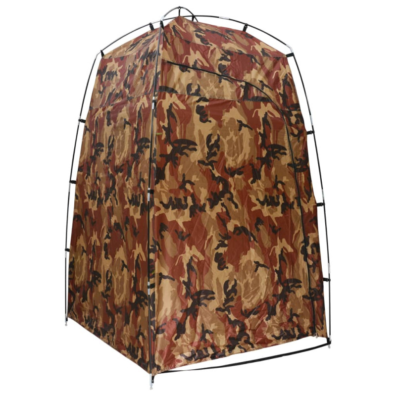 Produktbild för Dusch/WC/omklädnings-tält kamouflage