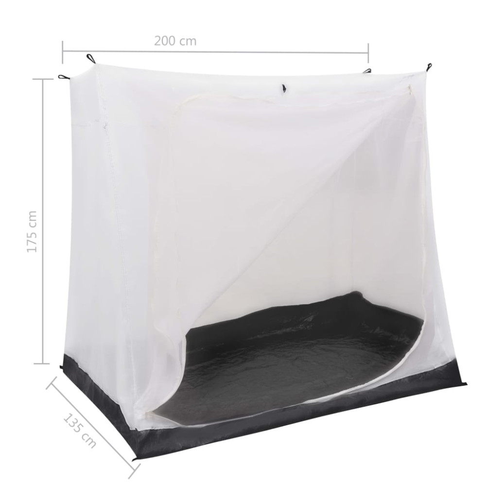 Produktbild för Universellt innertält grå 200x135x175 cm