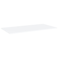 Produktbild för Hyllplan 4 st vit 80x20x1,5 cm konstruerat trä