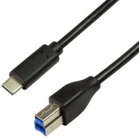 Produktbild för USB3.2 Gen1x1 USB-C - USB-B 3.0 2 meter