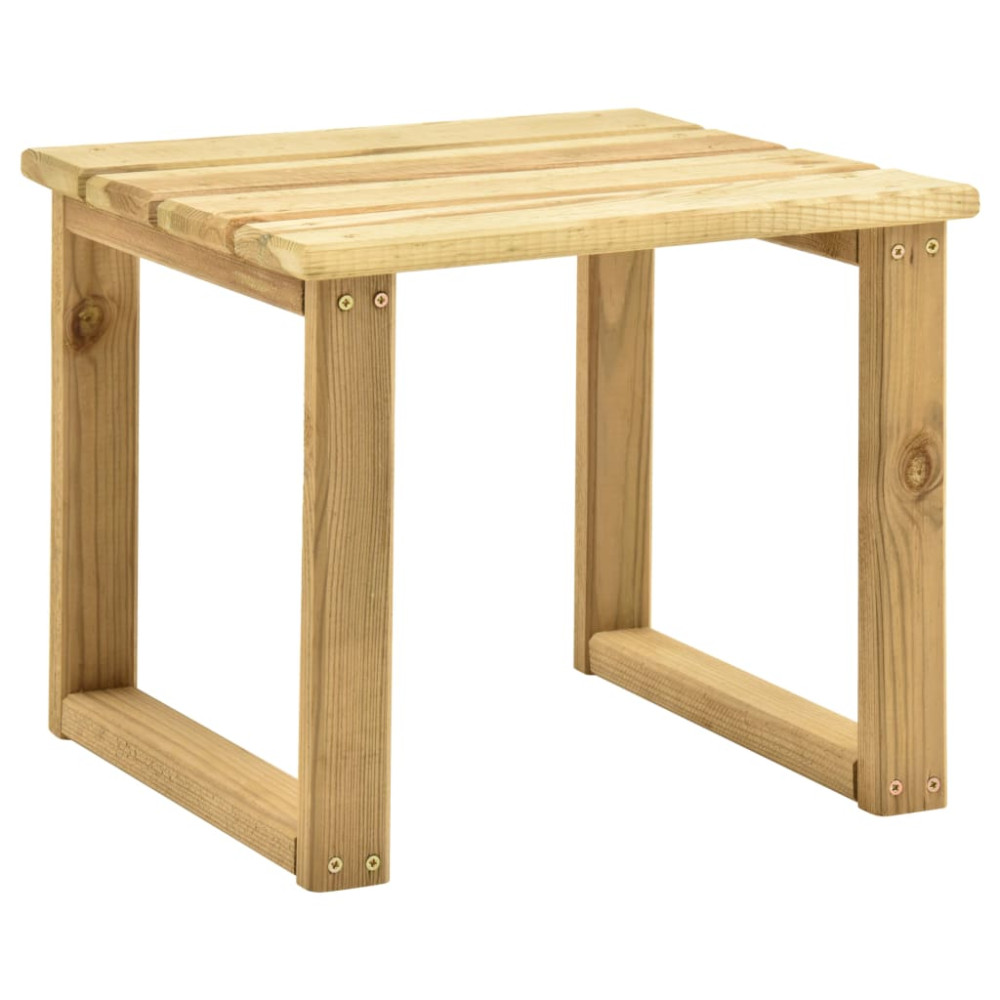 Produktbild för Bord för solsäng 30x30x26 cm impregnerad furu