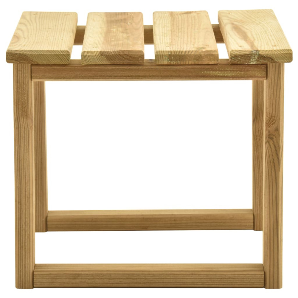 Produktbild för Bord för solsäng 30x30x26 cm impregnerad furu