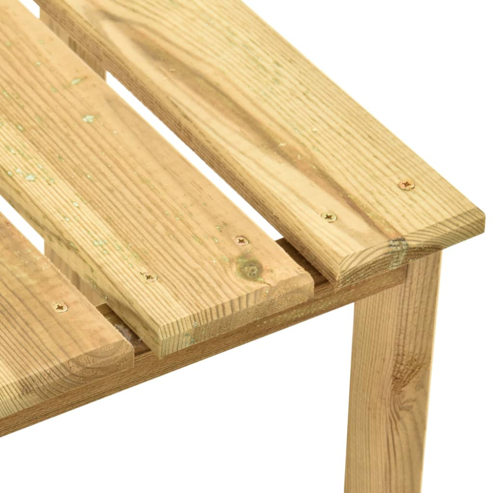 Produktbild för Bord för solsäng 30x30x26 cm impregnerad furu