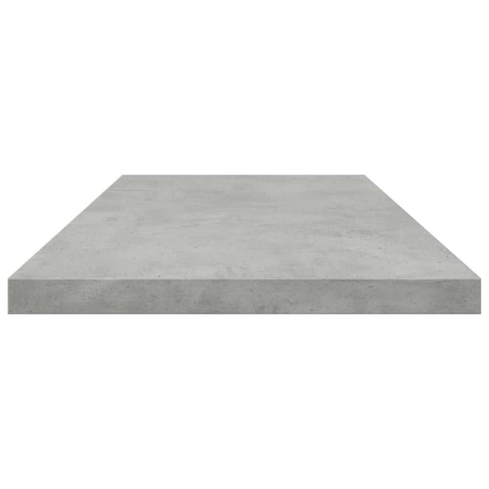 Produktbild för Hyllplan 4 st betonggrå 80x20x1,5 cm konstruerat trä