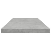 Produktbild för Hyllplan 4 st betonggrå 80x20x1,5 cm konstruerat trä