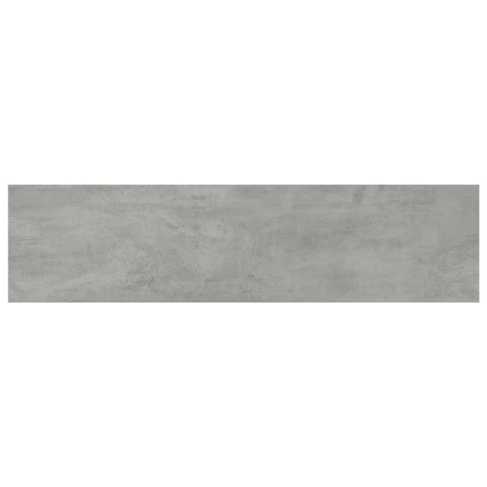 Produktbild för Hyllplan 4 st betonggrå 80x20x1,5 cm konstruerat trä