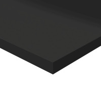 Produktbild för Hyllplan 8 st svart högglans 80x30x1,5 cm konstruerat trä