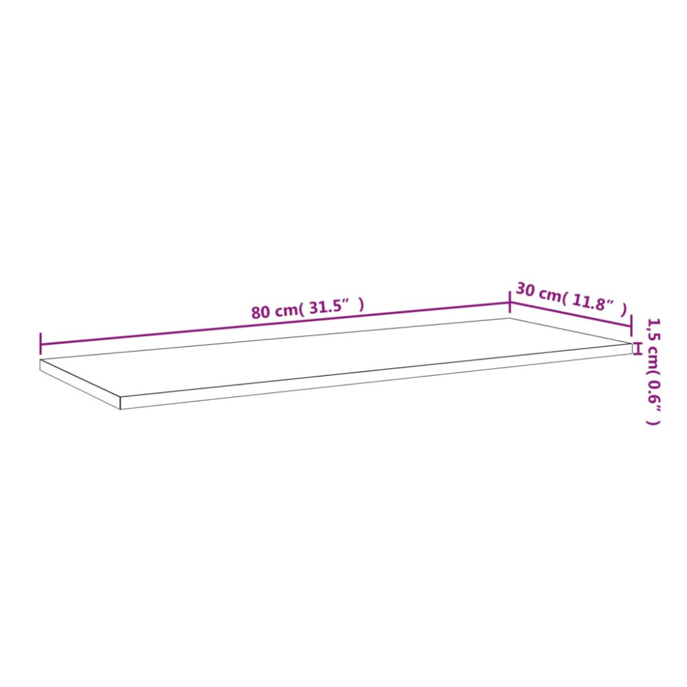 Produktbild för Hyllplan 8 st svart högglans 80x30x1,5 cm konstruerat trä