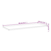 Produktbild för Hyllplan 8 st svart högglans 80x30x1,5 cm konstruerat trä