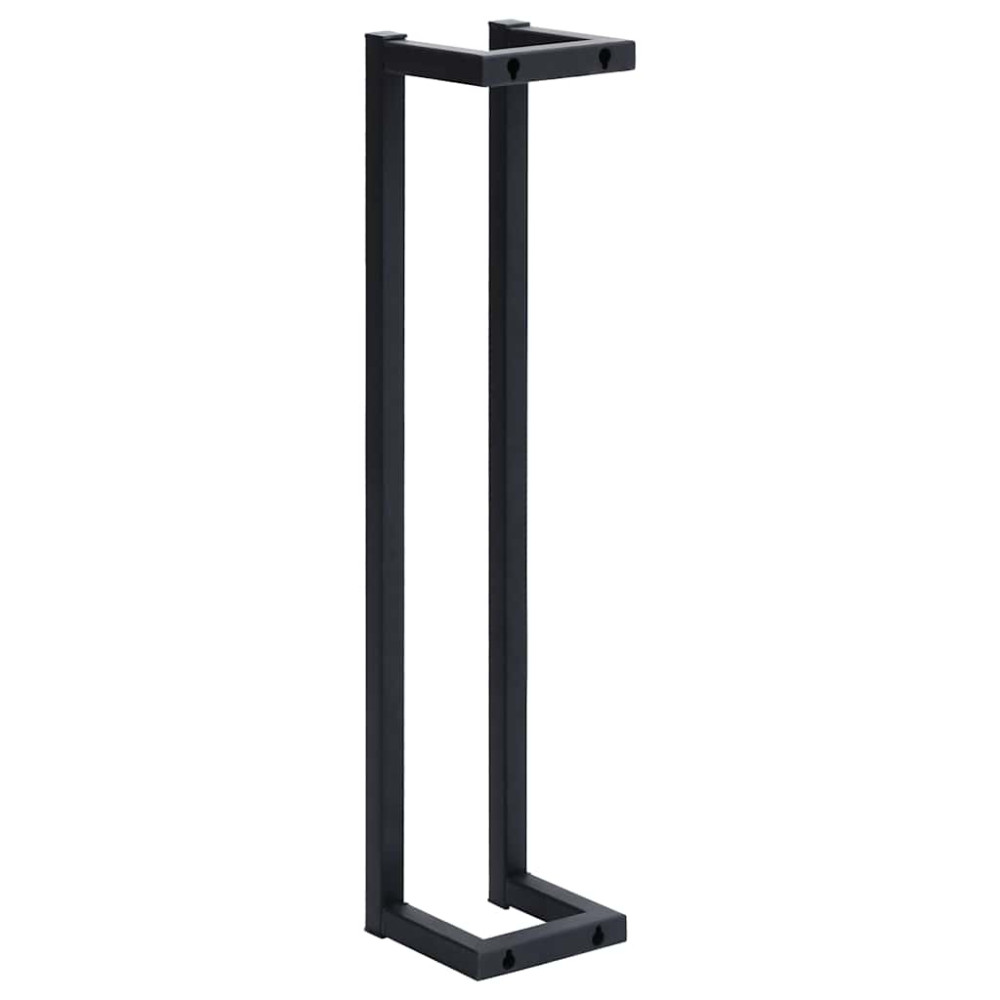 Produktbild för Handdukshängare 12,5x12,5x60 cm järn