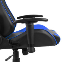 Produktbild för Snurrbar gamingstol blå PVC