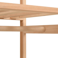 Produktbild för Garderob 3 nivåer 110x40x170 cm