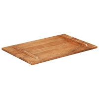 Produktbild för Bordsskiva massivt akaciaträ 25-27 mm 60x90 cm