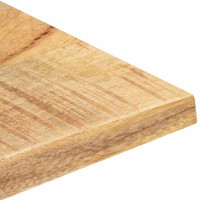 Produktbild för Bordsskiva i massivt mangoträ 25-27 mm 80x60 cm