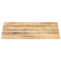 Produktbild för Bordsskiva i massivt mangoträ 25-27 mm 90x60 cm