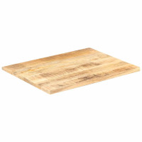 Produktbild för Bordsskiva i massivt mangoträ 25-27 mm 90x60 cm
