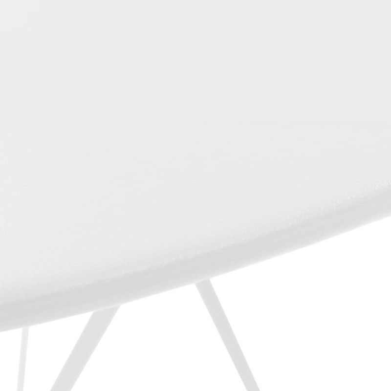 Produktbild för Caféset 3 delar stål vit