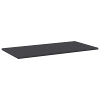 Produktbild för Hyllplan 8 st grå 80x40x1,5 cm konstruerat trä