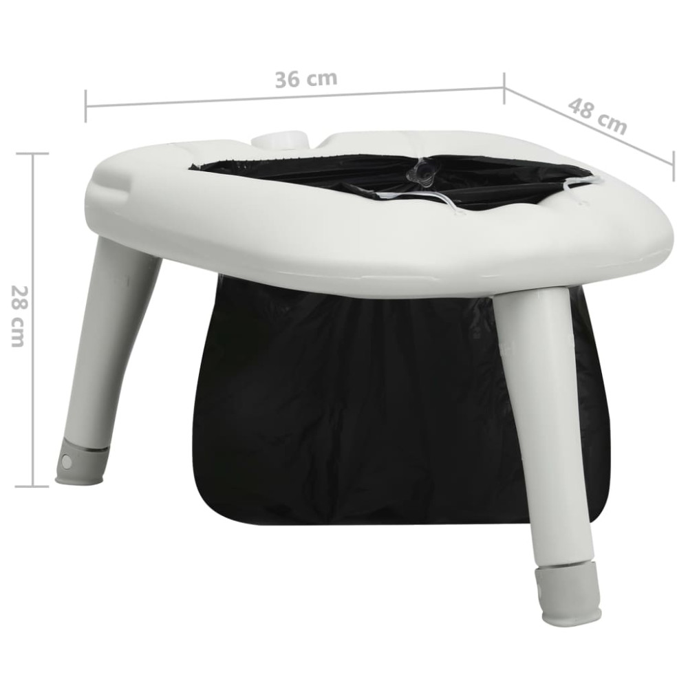 Produktbild för Campingtoalett med påsar 200 kg