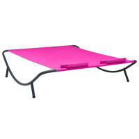 Produktbild för Solsäng tyg rosa