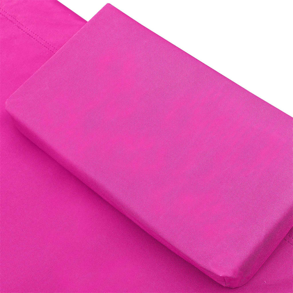 Produktbild för Solsäng tyg rosa