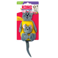 Produktbild för Kong Leksak Pull-a-partz Cheezy Flerfärgad