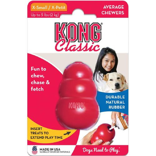 KONG Kong Leksak Kong Classic Röd