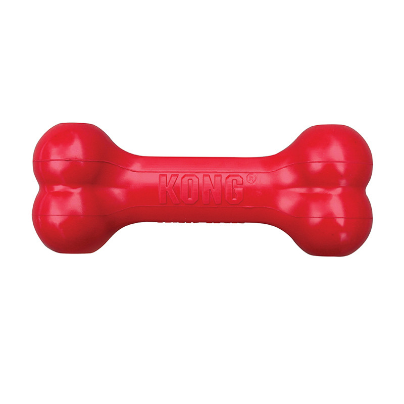 Produktbild för KONG Leksak Goodie Bone Röd M 18cm