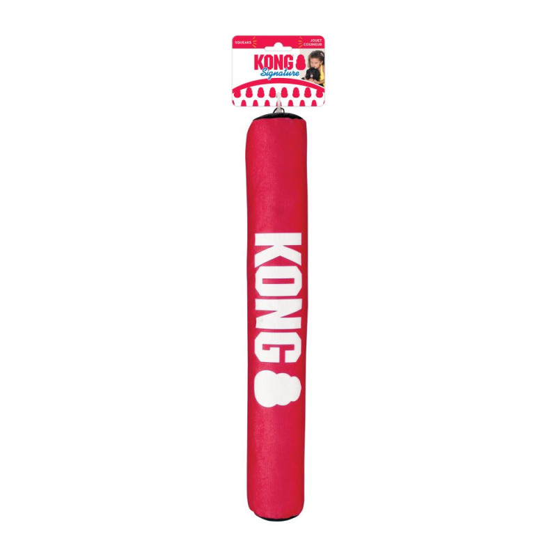 Produktbild för KONG Leksak Signature Stick m rep Röd M 30cm