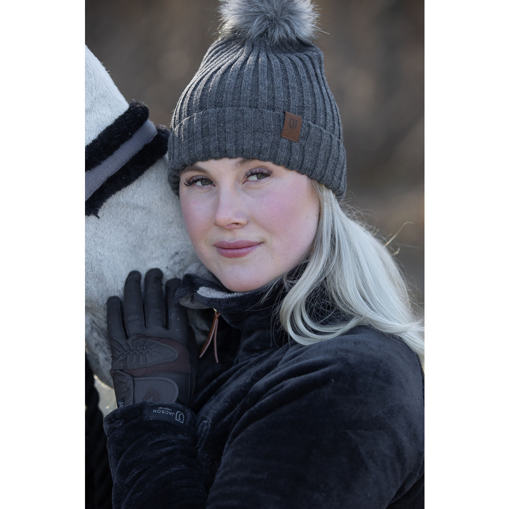 Produktbild för Dagmar Softpilejacka Svart S