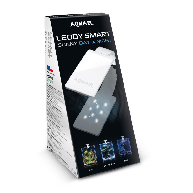Produktbild för Aquael LED Belysning Smart D&amp;N Sunny Vit 4,8W 6500K