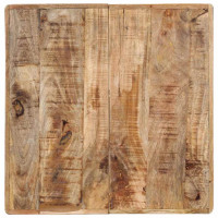 Produktbild för Cafébord 60x60x77 cm grovt mangoträ