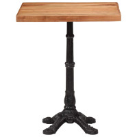 Produktbild för Cafébord 60x60x76 cm massivt akaciaträ