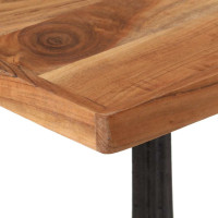 Produktbild för Cafébord 60x60x76 cm massivt akaciaträ