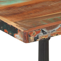 Miniatyr av produktbild för Cafébord 60x60x76 cm massivt återvunnet trä