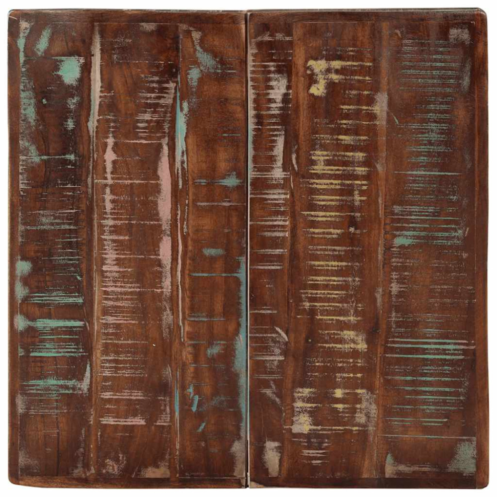 Produktbild för Cafébord 60x60x76 cm massivt återvunnet trä