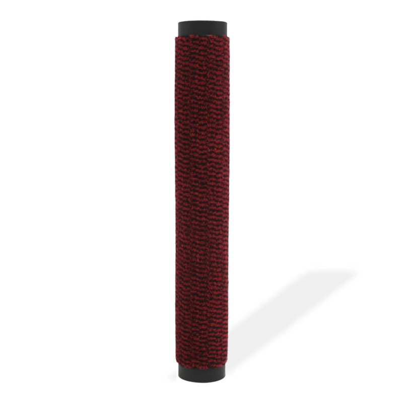 Produktbild för Dörrmatta rektangulär tuftad röd 40x60 cm