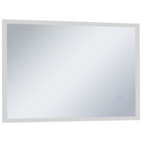 Produktbild för Badrumsspegel LED med touch-sensor 100x60 cm