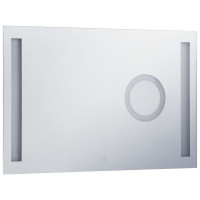 Produktbild för Badrumsspegel LED med touch-sensor 100x60 cm