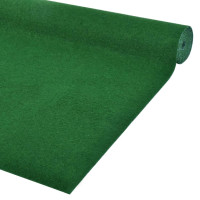 Miniatyr av produktbild för Konstgräs med halkskydd PP 2x1 m grön