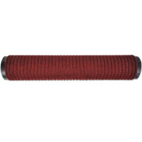 Produktbild för Dörrmatta röd 90 x 120 cm PVC