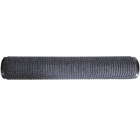 Produktbild för Dörrmatta grå 120 x 180 cm PVC