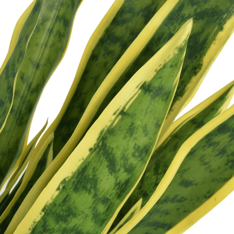 Produktbild för Konstväxt Svärmorstunga med kruka 65 cm grön