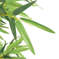 Miniatyr av produktbild för Konstväxt Bambu med kruka 120 cm grön