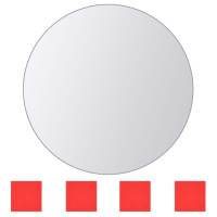 Miniatyr av produktbild för Spegelplattor 8 st multiform spegelglas