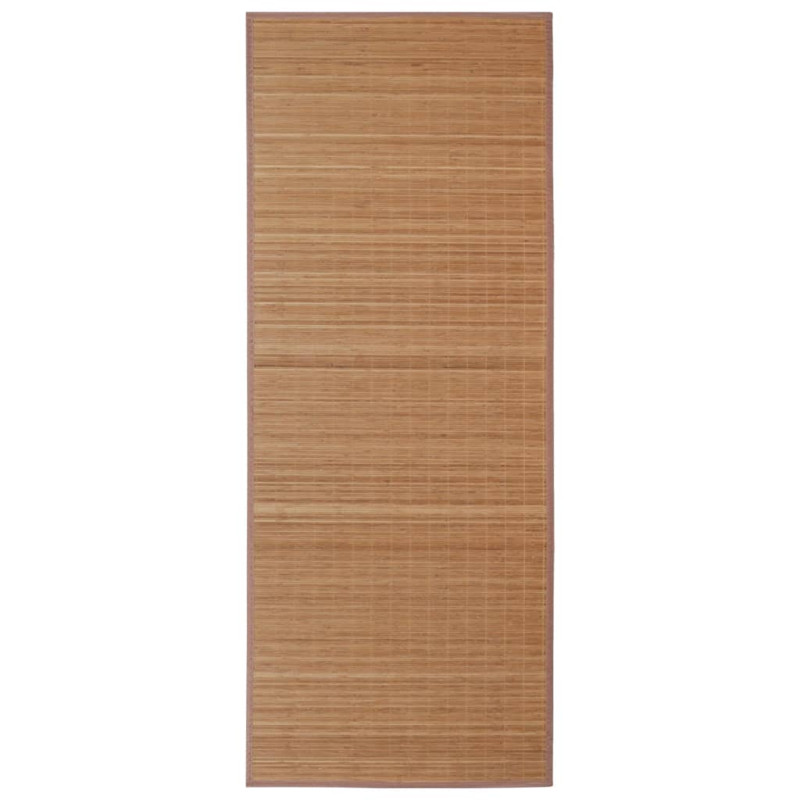 Produktbild för Bambumatta 100x160 cm brun