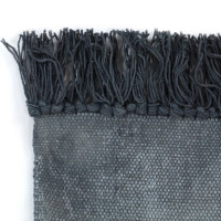 Miniatyr av produktbild för Kelimmatta bomull 120x180 cm med mönster grå