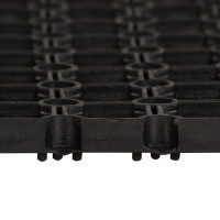 Produktbild för Gummimatta 22 mm 80x120 cm